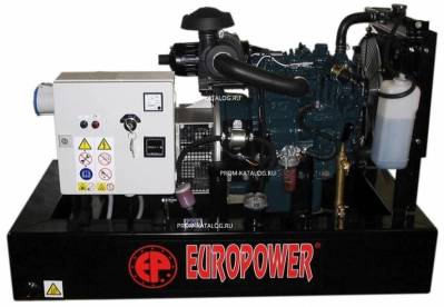 Дизельный генератор EuroPower EP 123 DE 