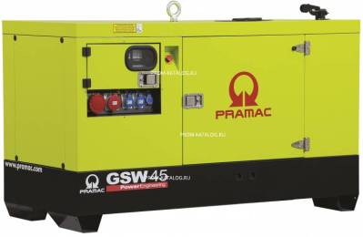 Дизельный генератор Pramac GSW 45 Y в кожухе 